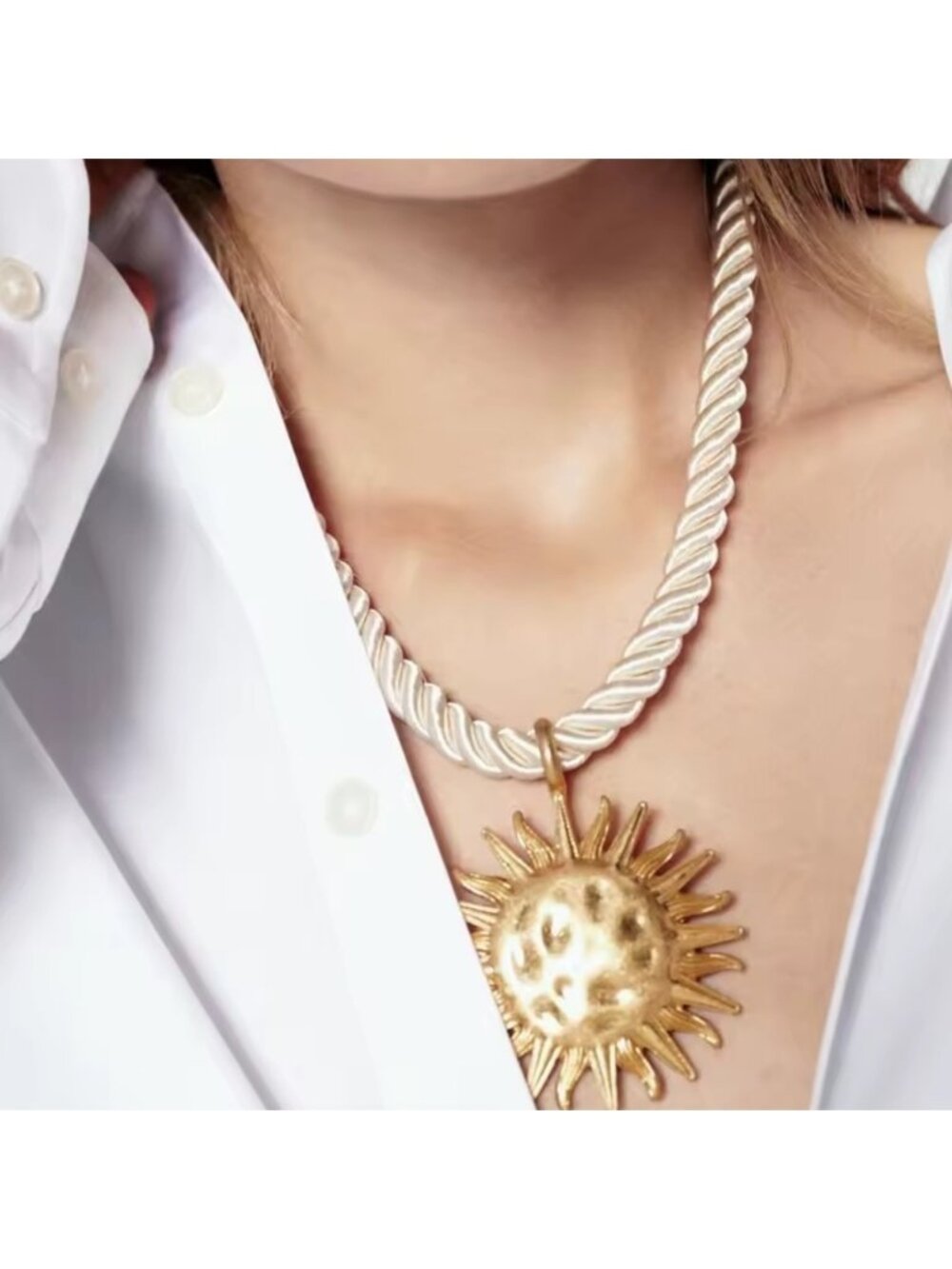 Zara Sun Gold Necklace